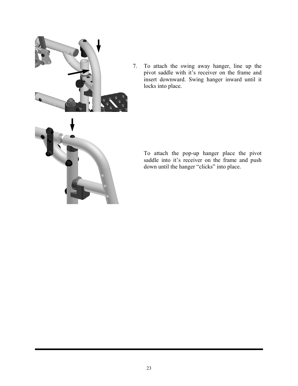 Unfolding the sp3 continued | Freedom Designs Freedom SP3 User Manual | Page 25 / 48