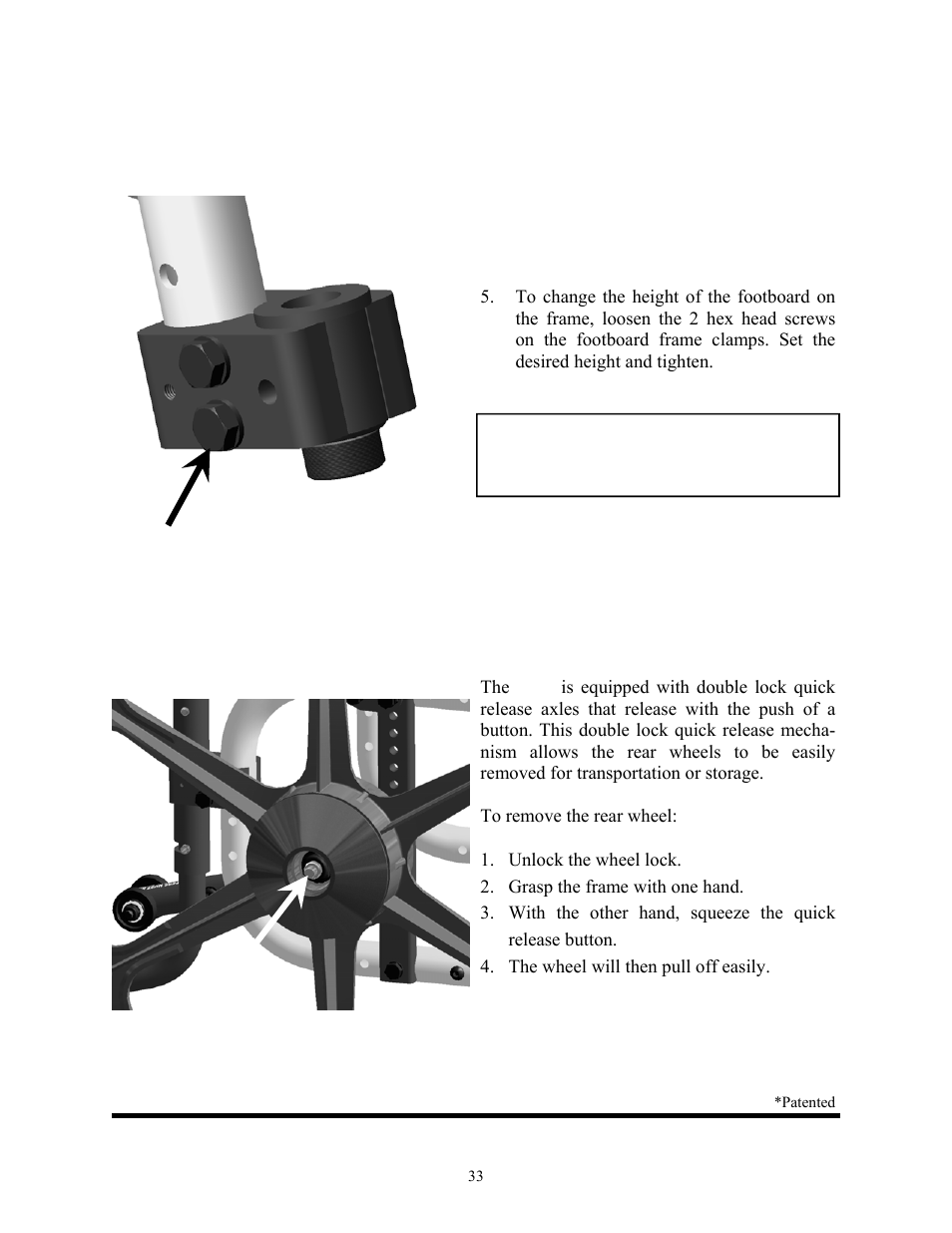 Main frame continued | Freedom Designs Freedom SP3 User Manual | Page 35 / 48