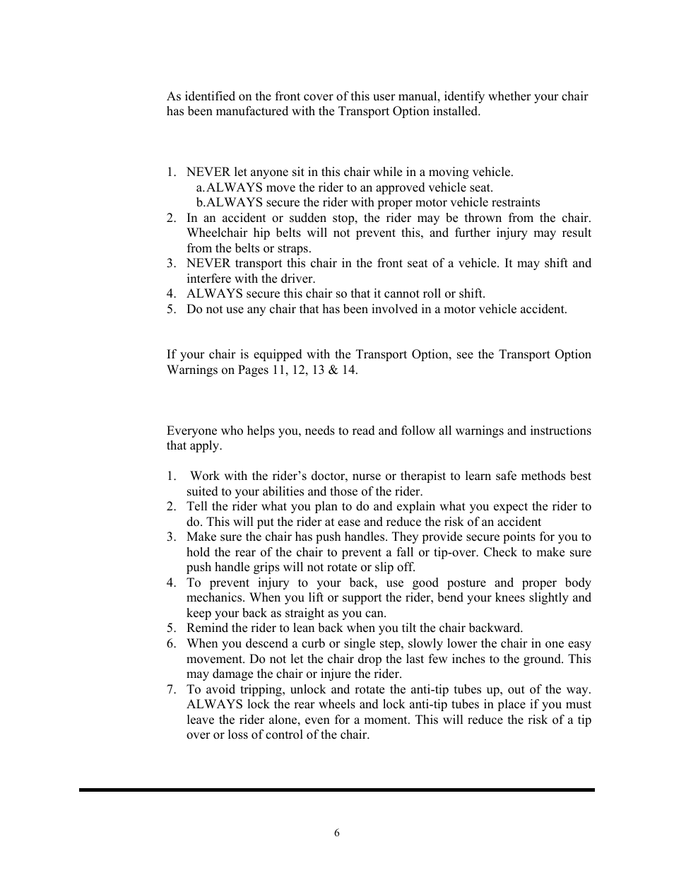 Freedom designs, inc | Freedom Designs Freedom SP3 User Manual | Page 8 / 48