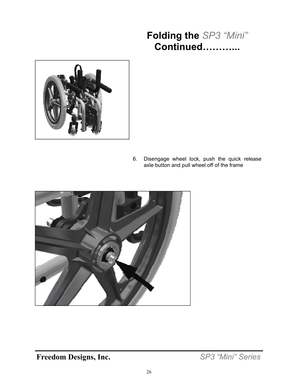 Folding the sp3 “mini” continued | Freedom Designs Freedom SP3 Mini User Manual | Page 28 / 48