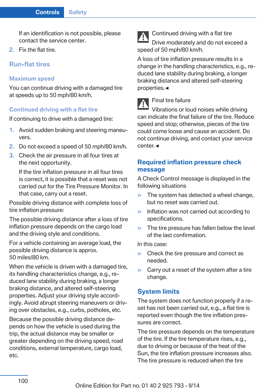 BMW 328d xDrive Sports Wagon 2014 User Manual | Page 100 / 244