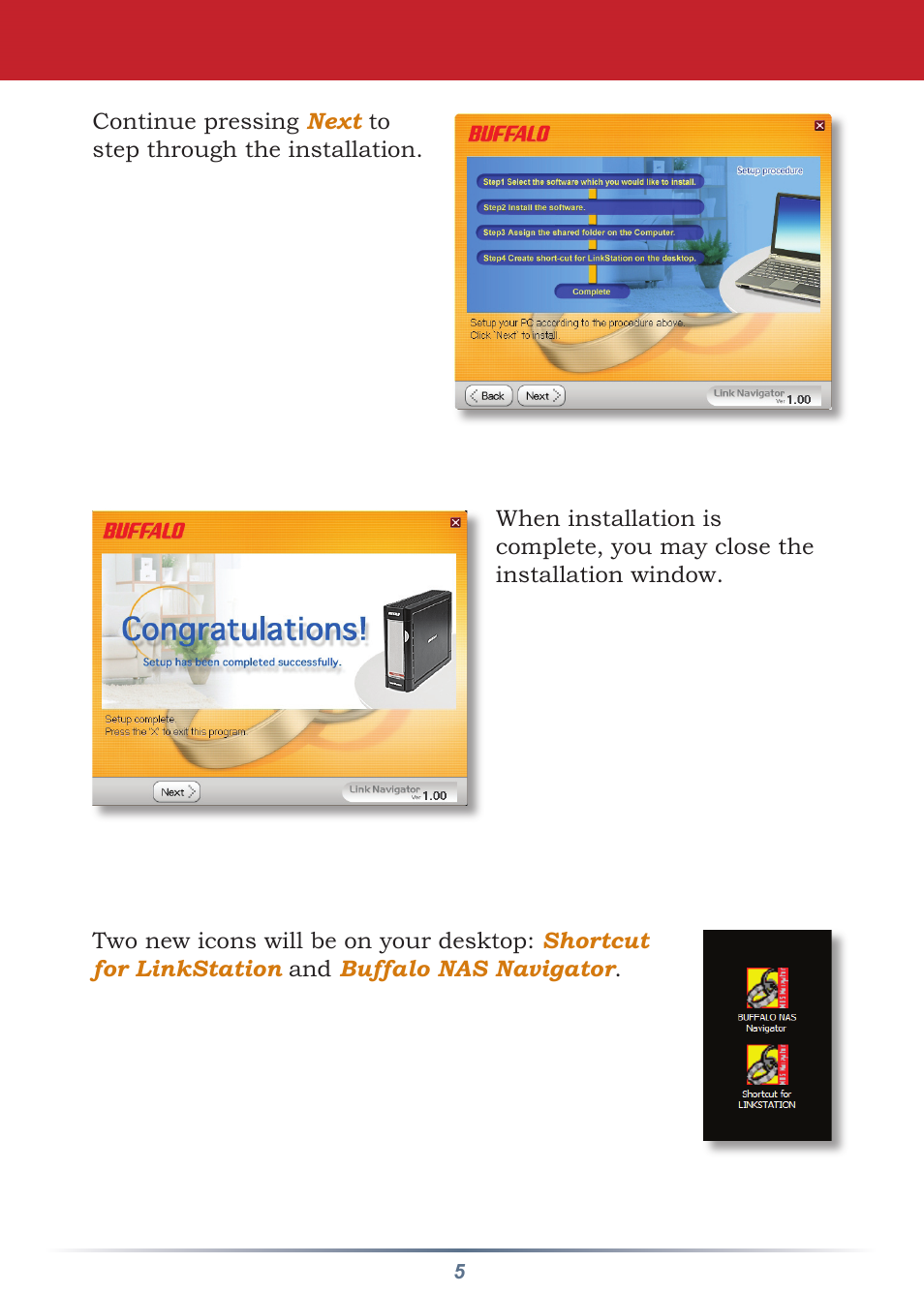 Buffalo Technology LinkStation Pro User Manual | Page 5 / 8