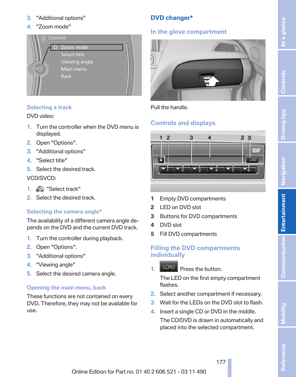 BMW 650i xDrive Convertible 2012 User Manual | Page 177 / 282