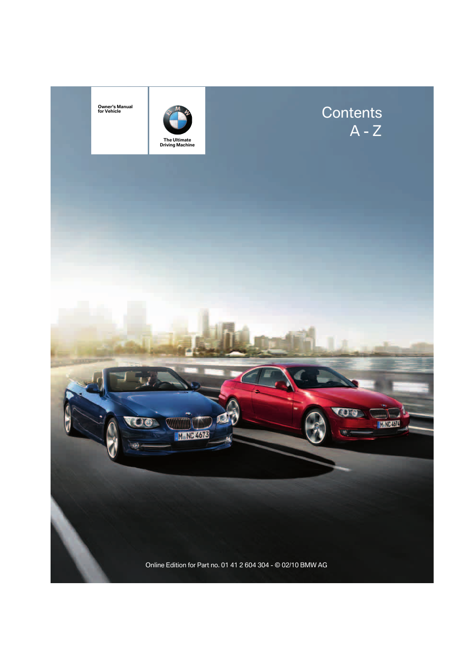 BMW 328i Coupe 2011 User Manual | 200 pages