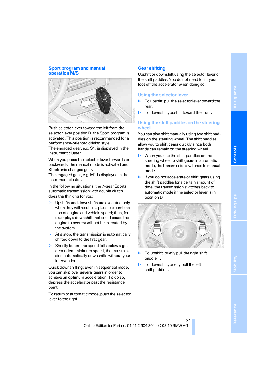 BMW 328i Coupe 2011 User Manual | Page 59 / 200