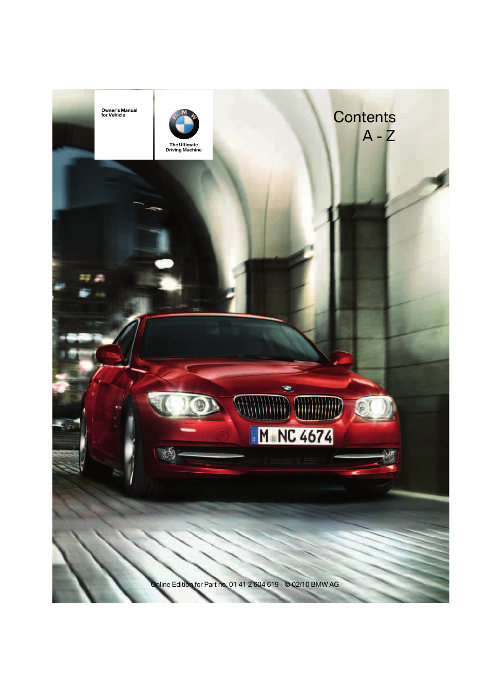 BMW 335is Convertible 2011 User Manual | 278 pages