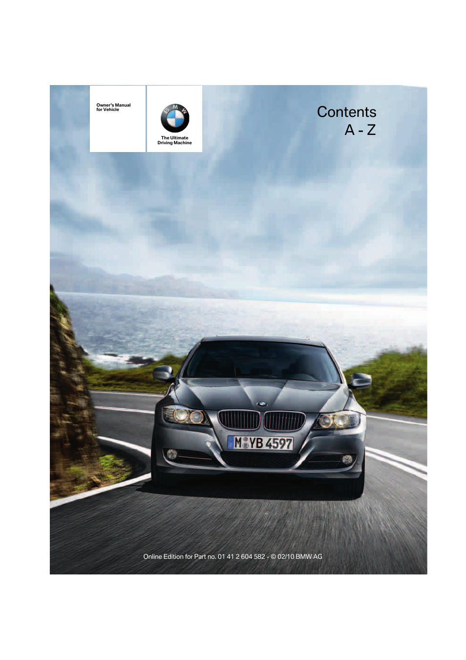 BMW 328i xDrive Sports Wagon 2011 User Manual | 286 pages