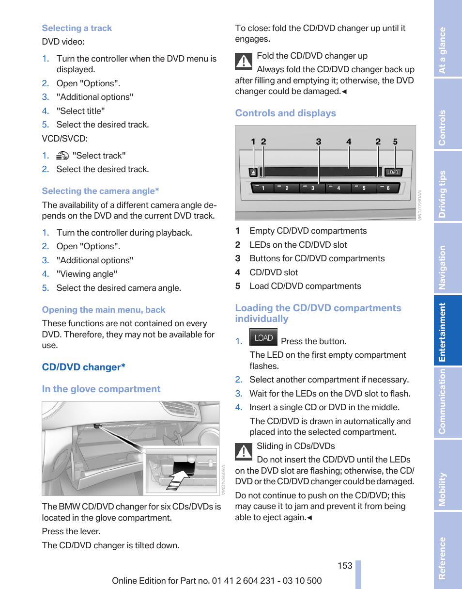 BMW Z4 sDrive35is 2011 User Manual | Page 153 / 247