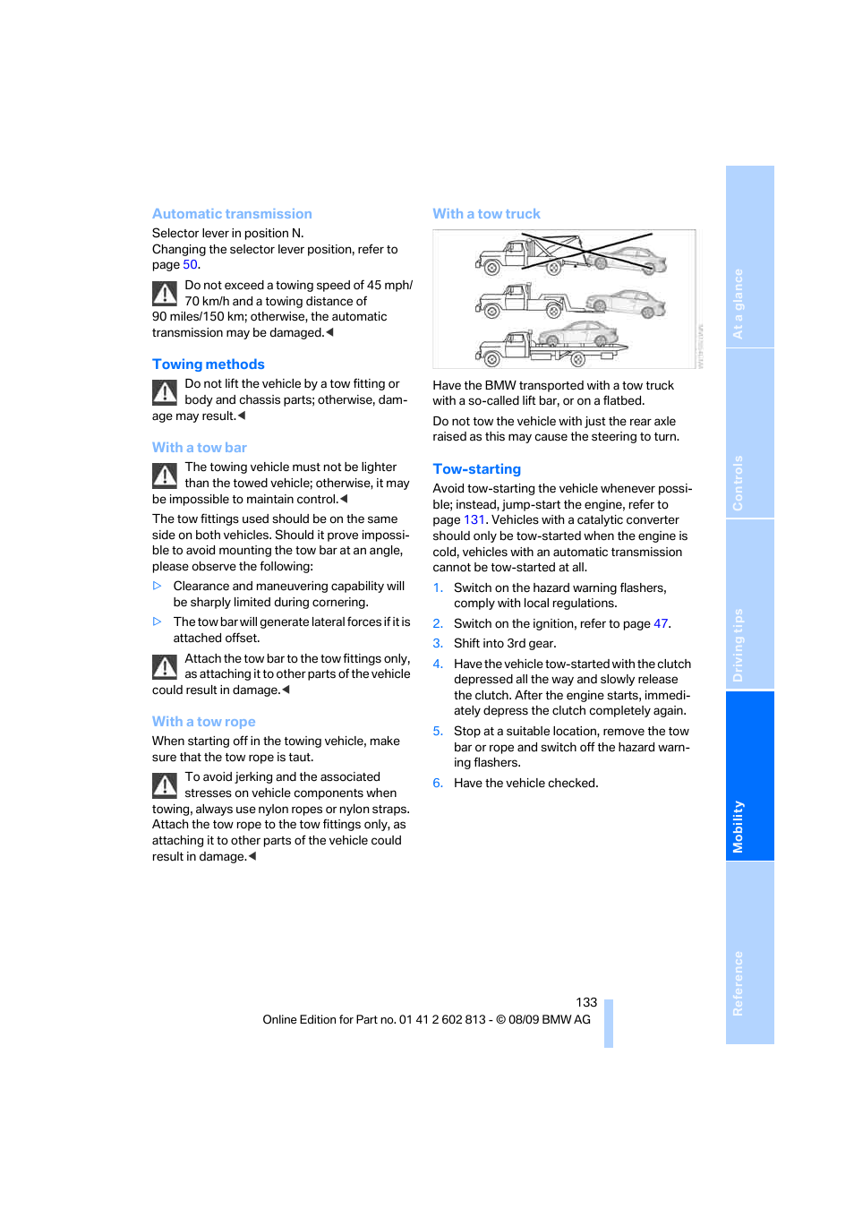 BMW 135i Convertible 2010 User Manual | Page 135 / 166