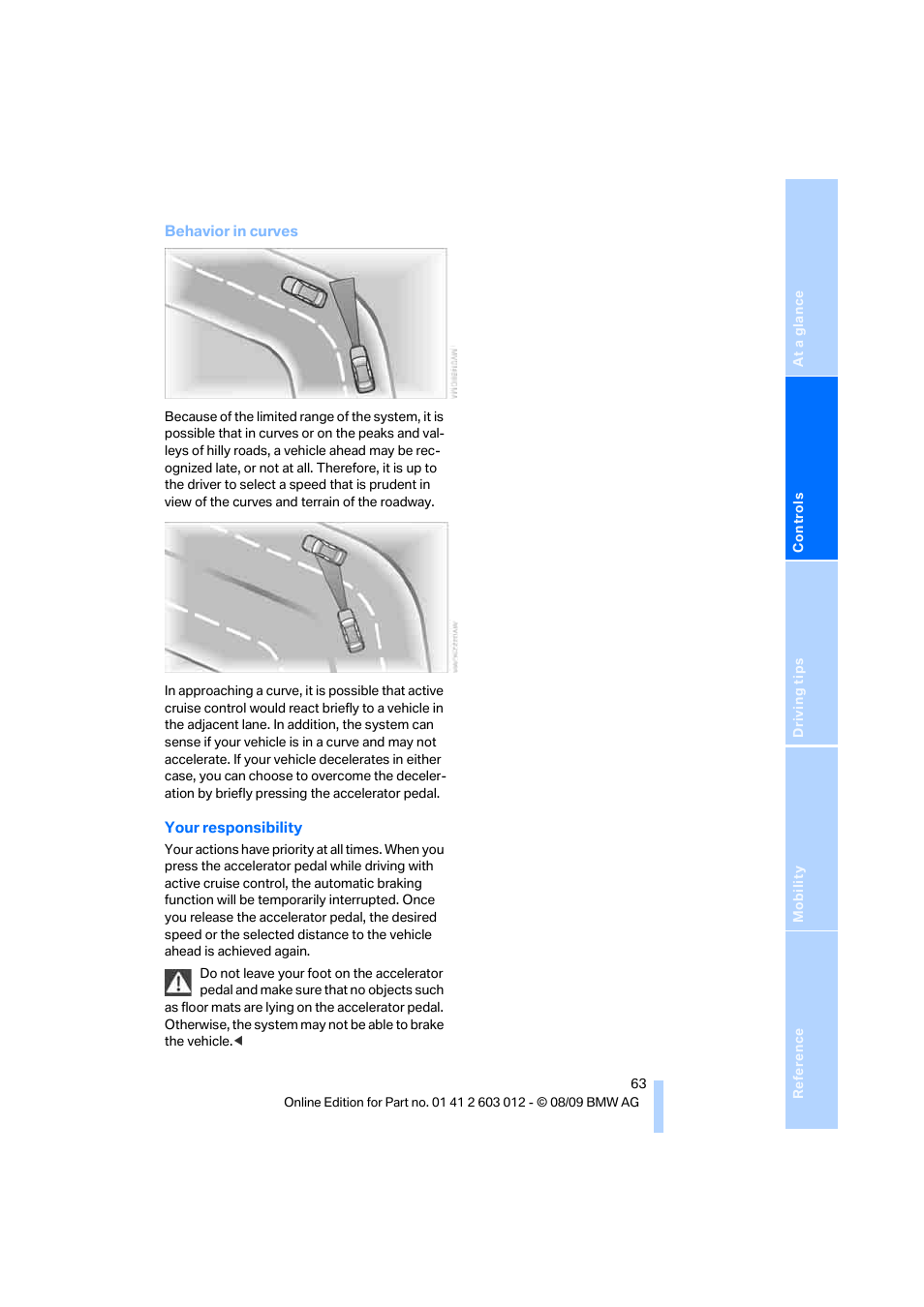 BMW 335i Convertible 2010 User Manual | Page 65 / 188