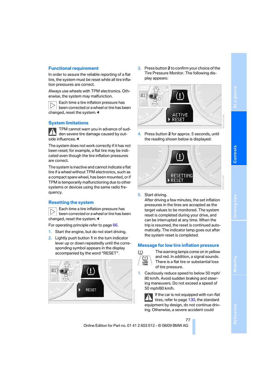 BMW 335i Convertible 2010 User Manual | Page 79 / 188