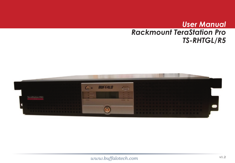 Buffalo Technology Rackmount TeraStation Pro TS-RHTGL/R5 User Manual | 76 pages