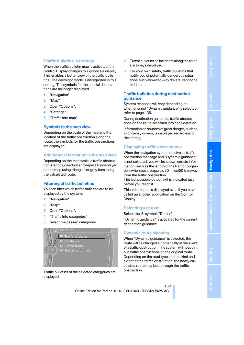 BMW 328i xDrive Sports Wagon 2010 User Manual | Page 141 / 274