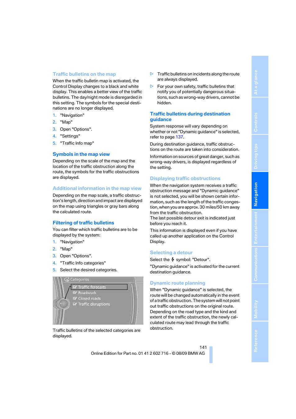 BMW 650i Convertible 2010 User Manual | Page 143 / 252