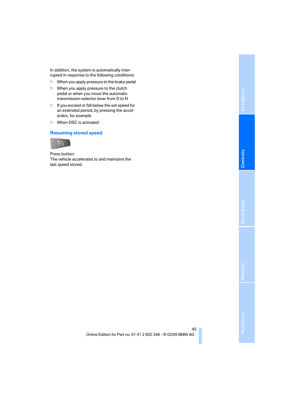BMW X3 xDrive30i 2010 User Manual | Page 47 / 144