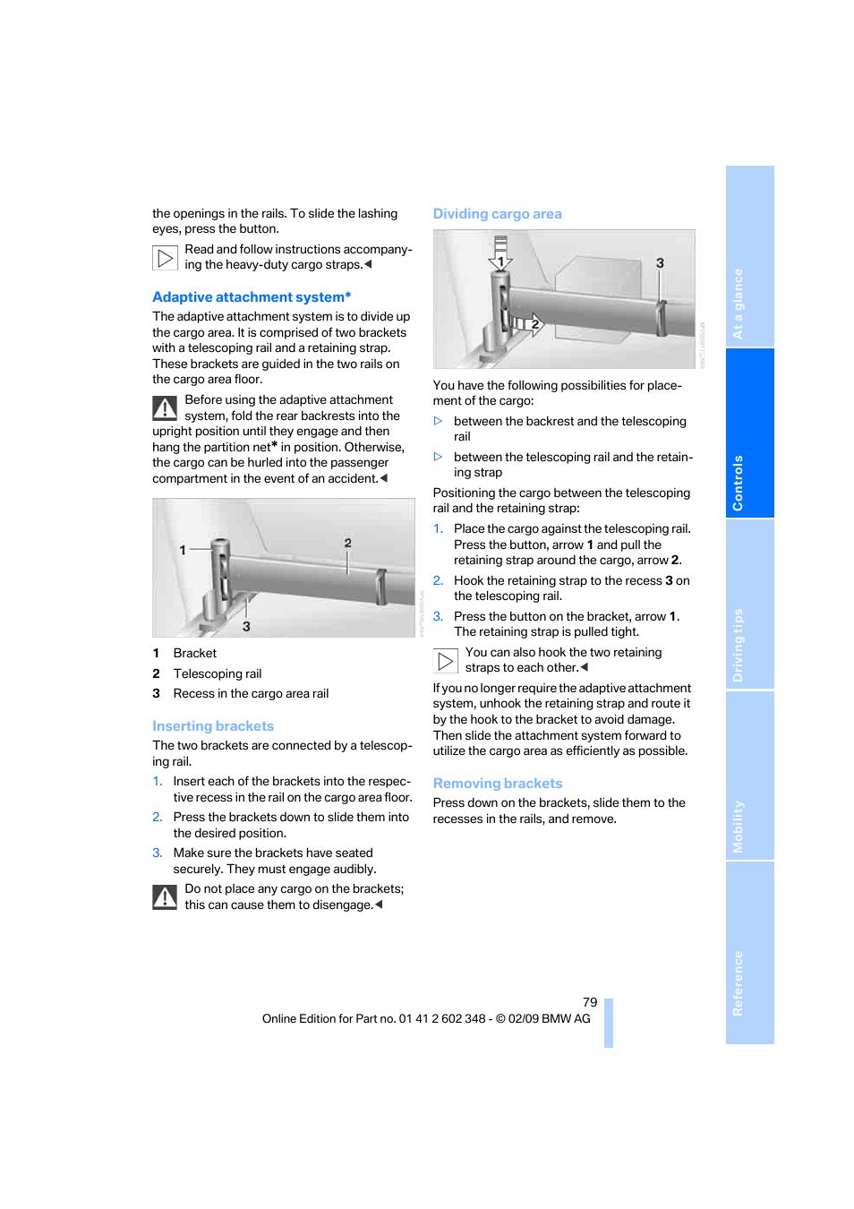 BMW X3 xDrive30i 2010 User Manual | Page 81 / 144