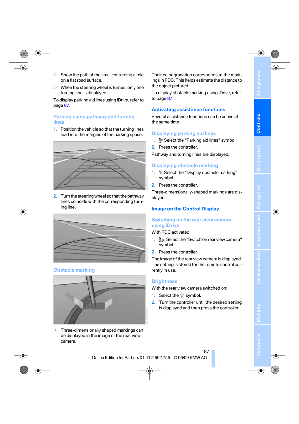 BMW X6 M 2010 User Manual | Page 89 / 300