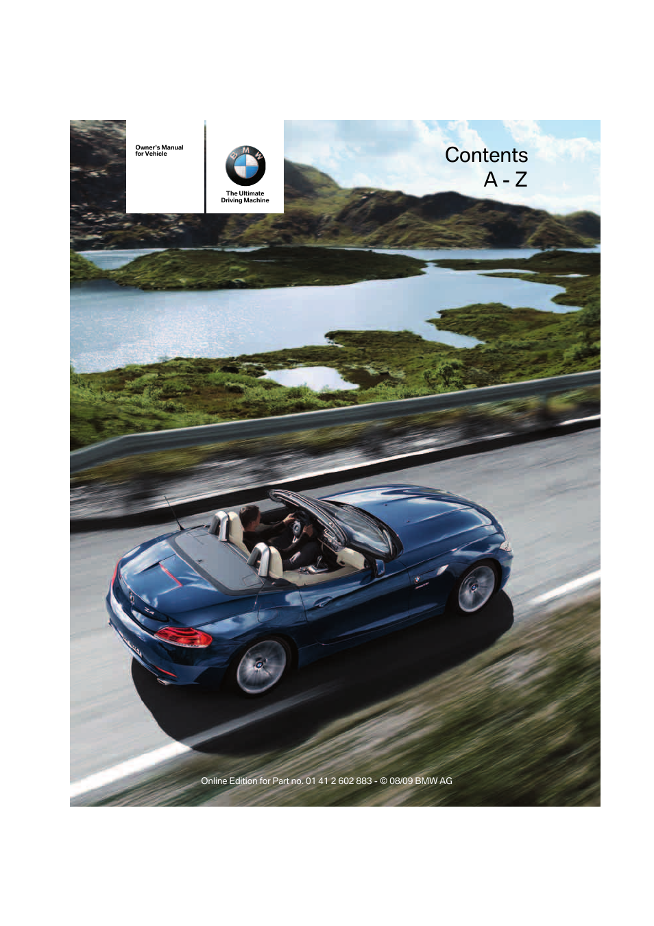 BMW Z4 sDrive35i 2010 User Manual | 254 pages