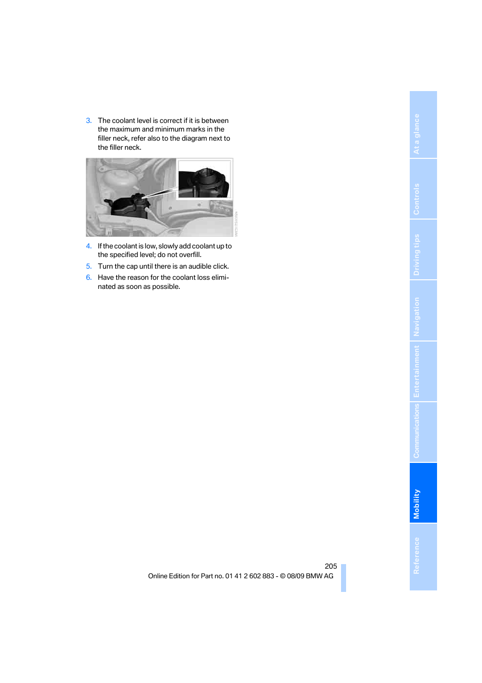 BMW Z4 sDrive35i 2010 User Manual | Page 207 / 254