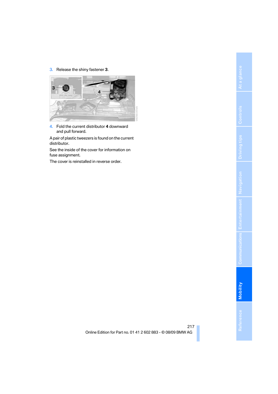 BMW Z4 sDrive35i 2010 User Manual | Page 219 / 254