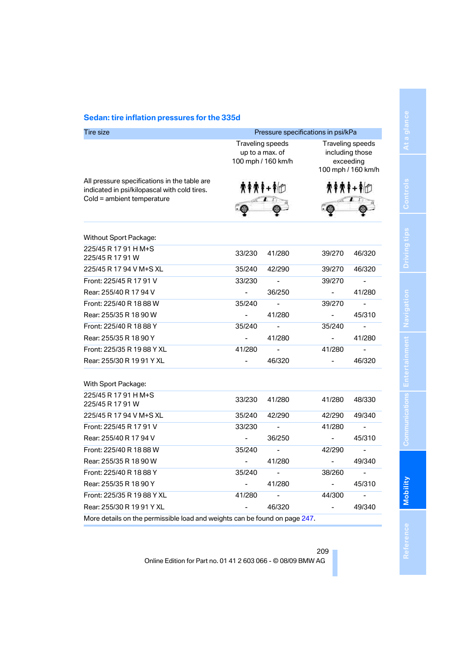 BMW M3 Coupe 2010 User Manual | Page 211 / 274