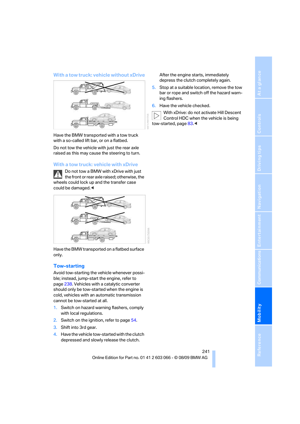 BMW M3 Coupe 2010 User Manual | Page 243 / 274