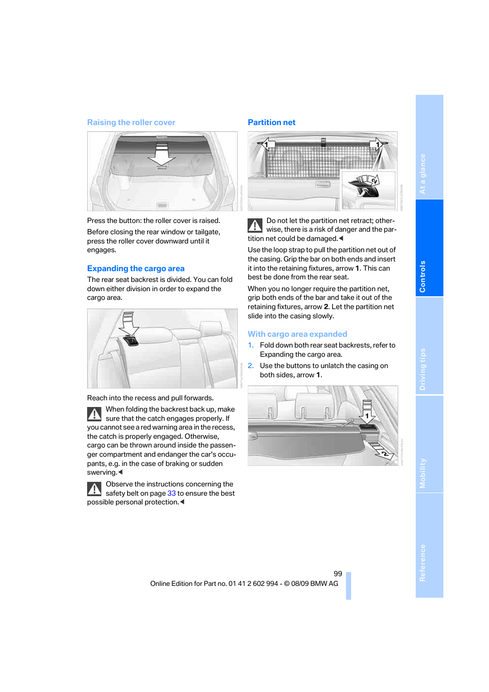 BMW M3 Sedan 2010 User Manual | Page 101 / 196