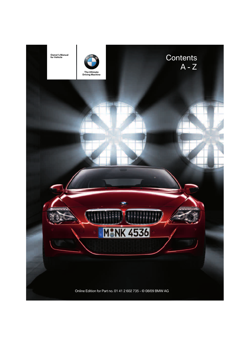 BMW M6 Convertible 2010 User Manual | 250 pages