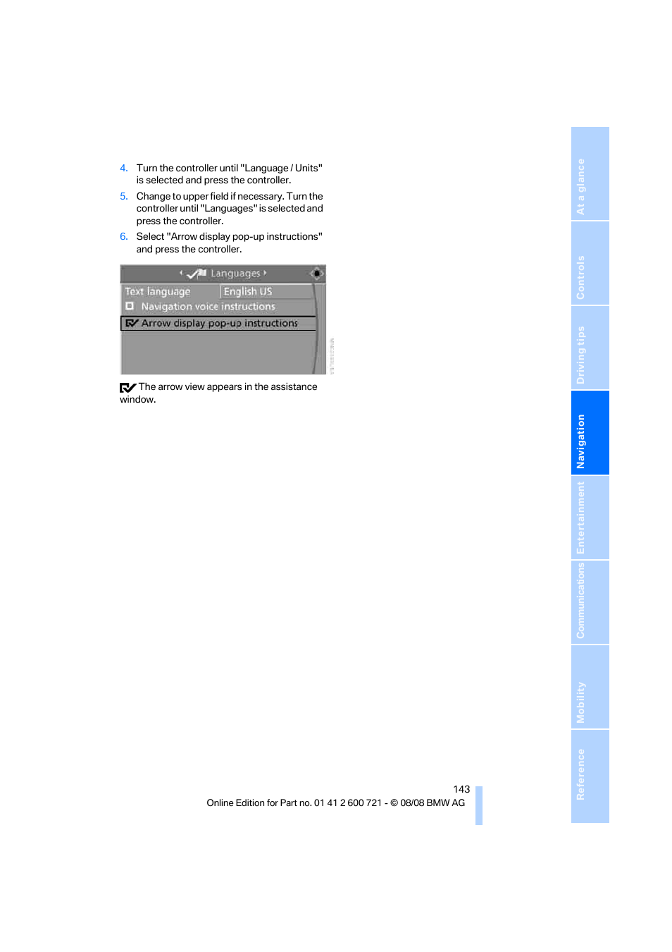 BMW 535i xDrive Sports Wagon 2009 User Manual | Page 145 / 294