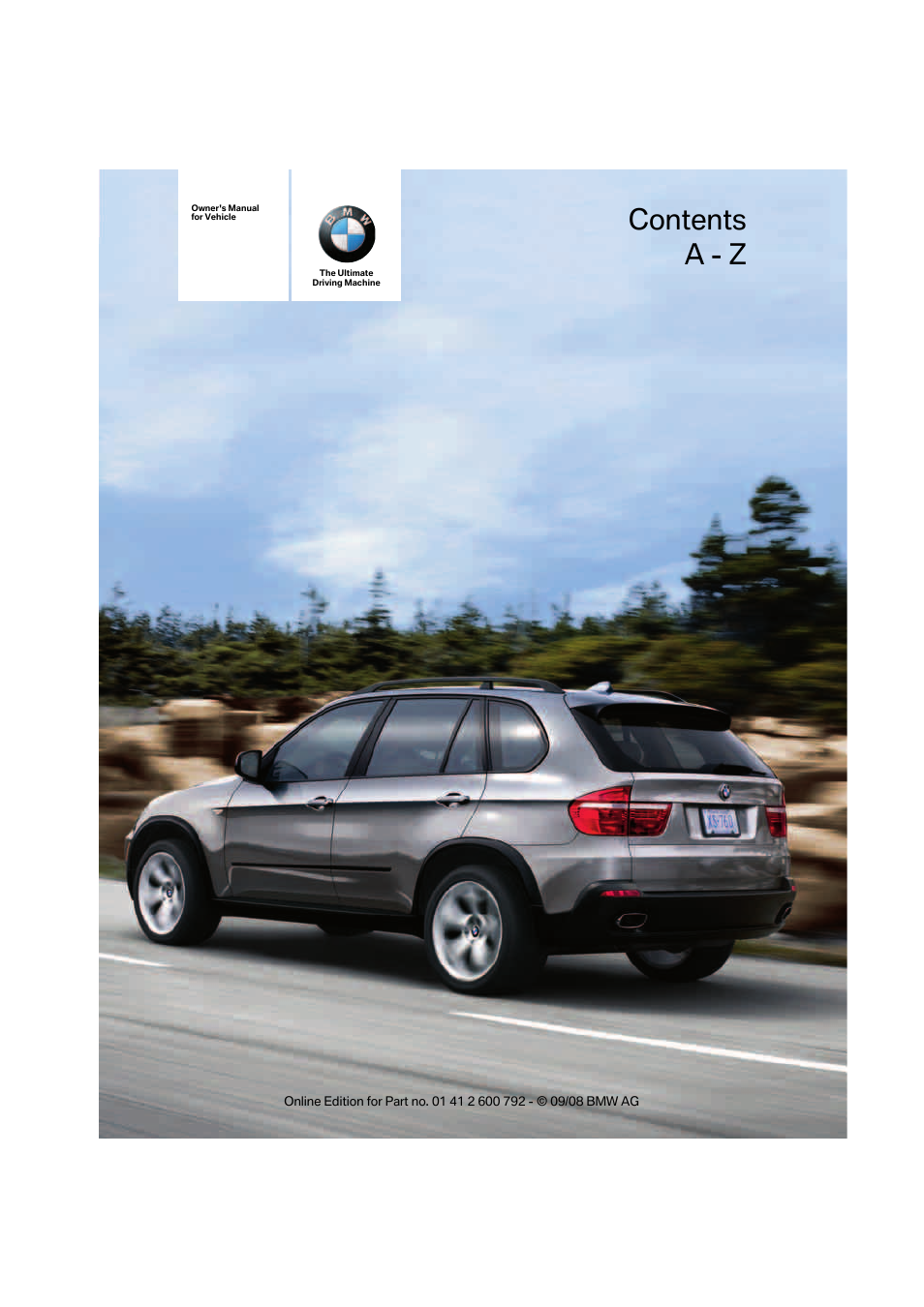 BMW X5 xDrive35d 2009 User Manual | 317 pages