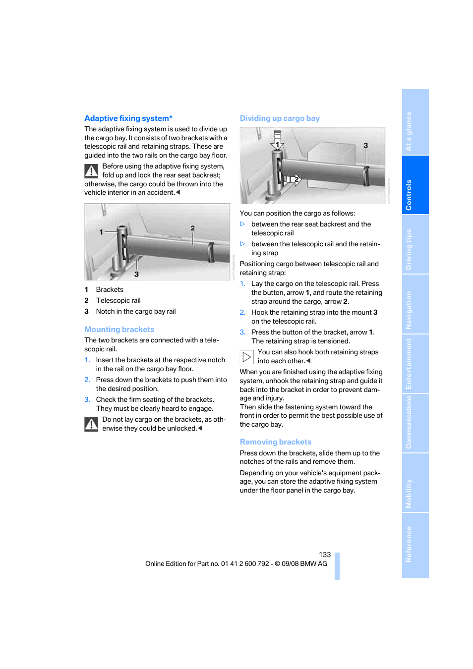 BMW X5 xDrive35d 2009 User Manual | Page 135 / 317