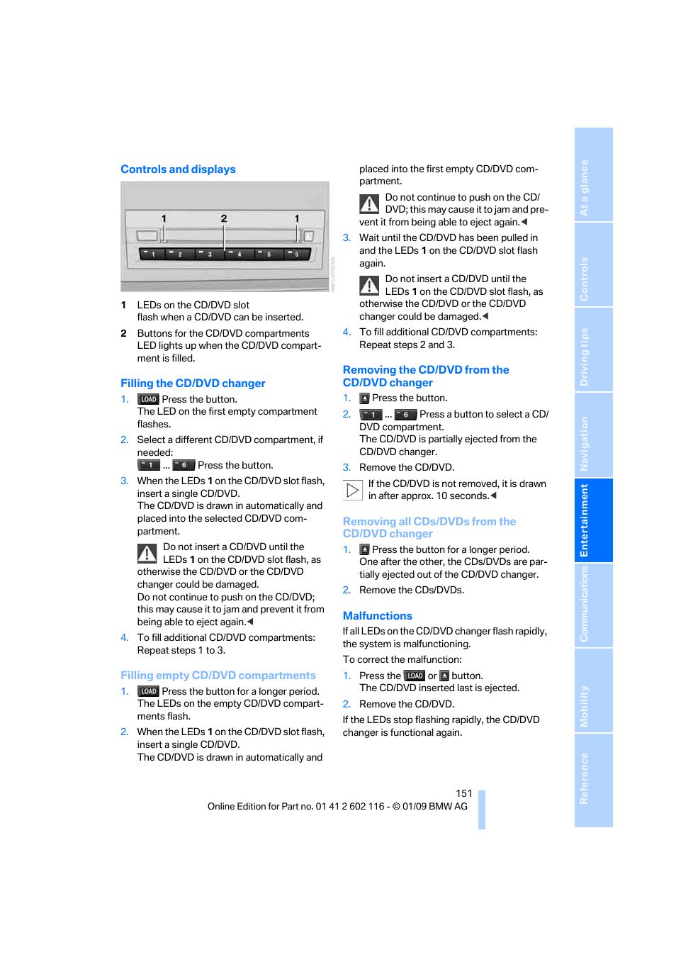 BMW Z4 sDrive35i 2009 User Manual | Page 153 / 248