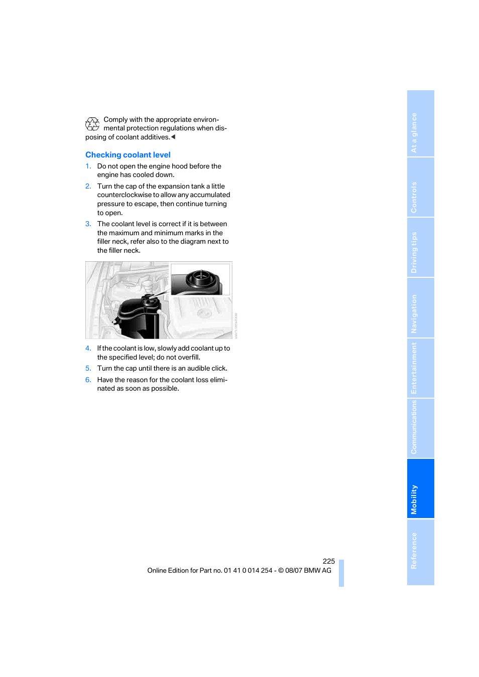 BMW 328xi Sports Wagon 2008 User Manual | Page 227 / 274