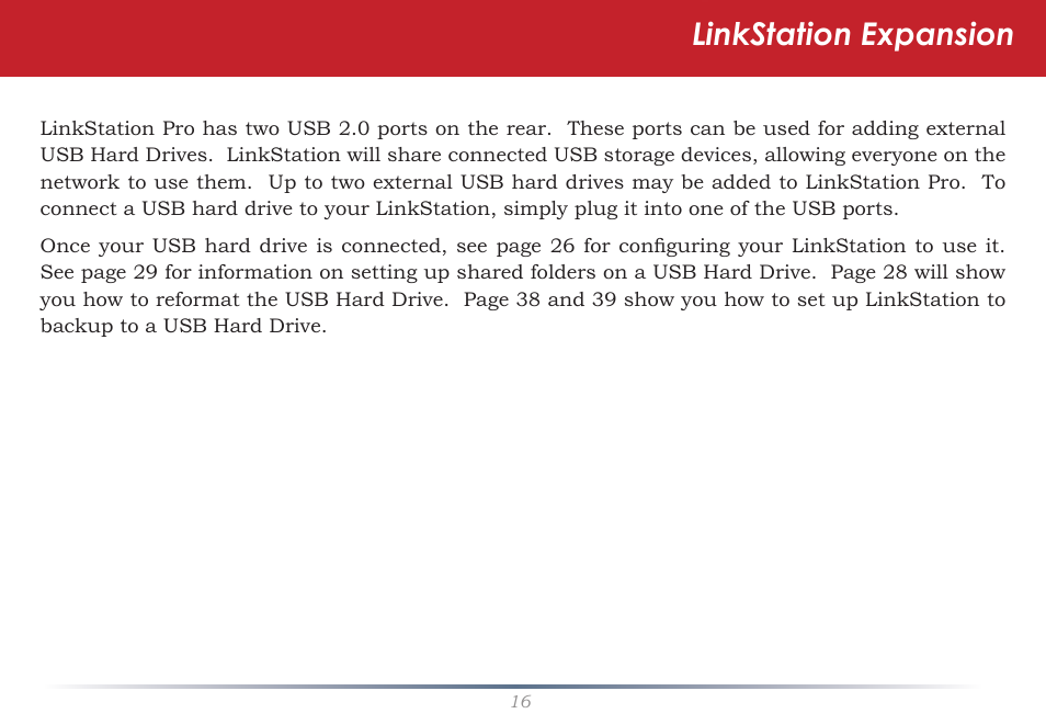 Linkstation expansion | Buffalo Technology TeraNavigator none User Manual | Page 16 / 58