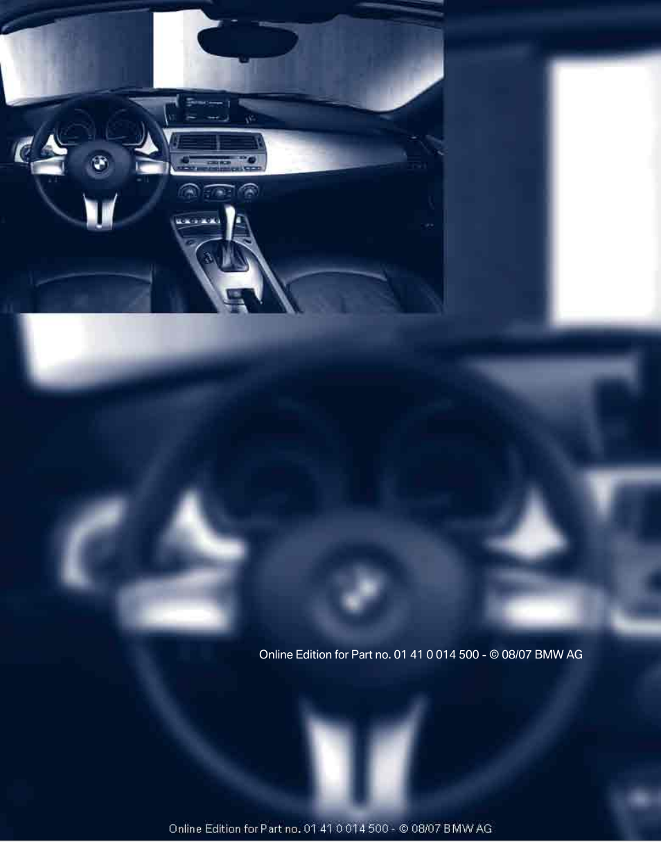 BMW Z4 Roadster 3.0si 2008 User Manual | Page 18 / 132