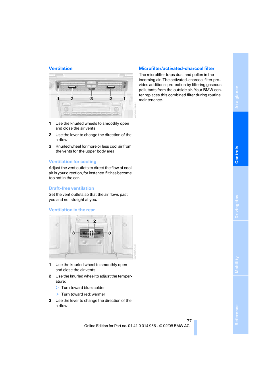 BMW M3 Sedan 2008 User Manual | Page 79 / 160