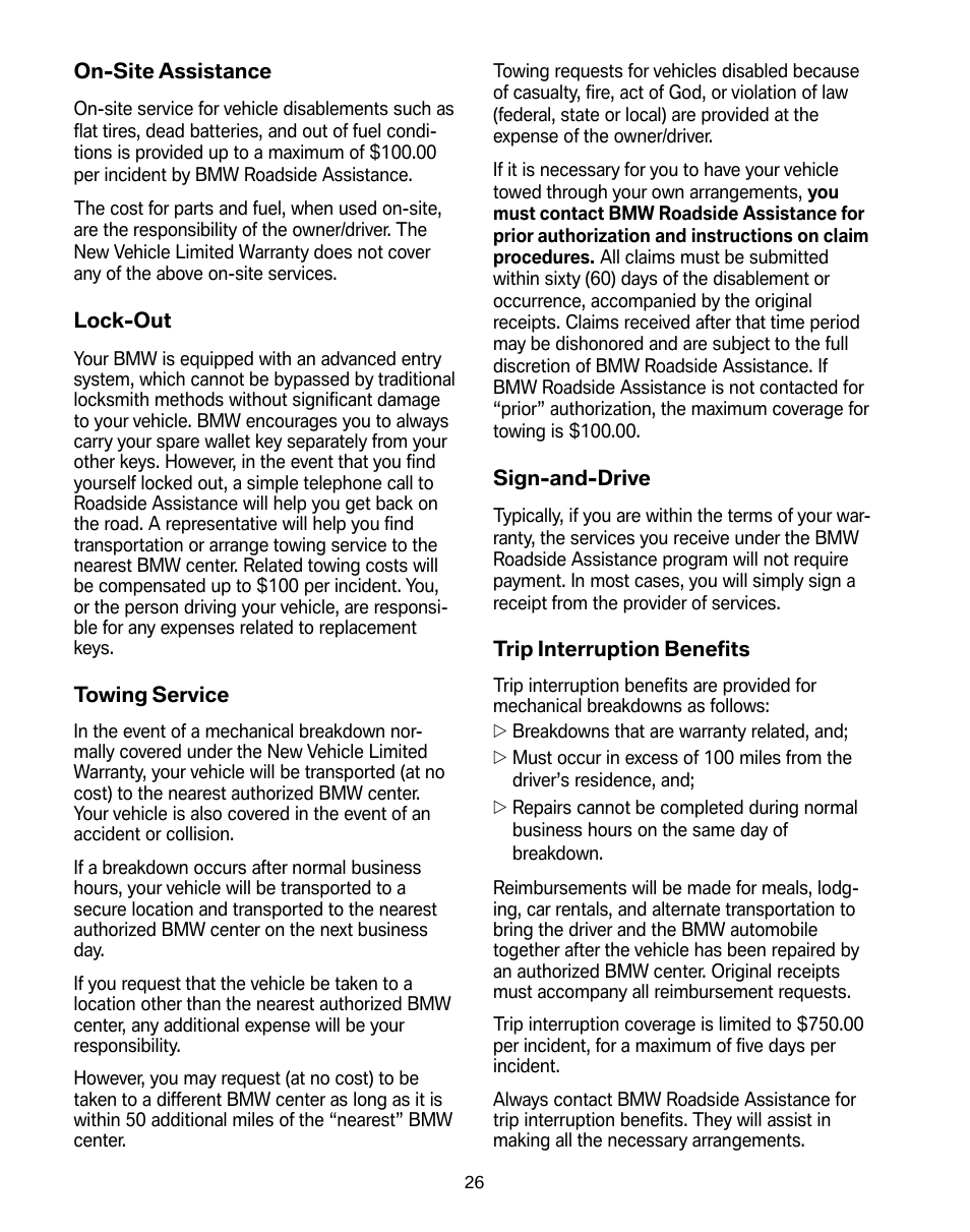 BMW Z4 M Roadster 2008 User Manual | Page 30 / 54