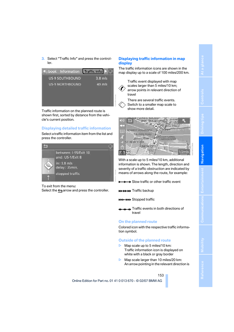 BMW 335i Convertible 2007 User Manual | Page 155 / 272