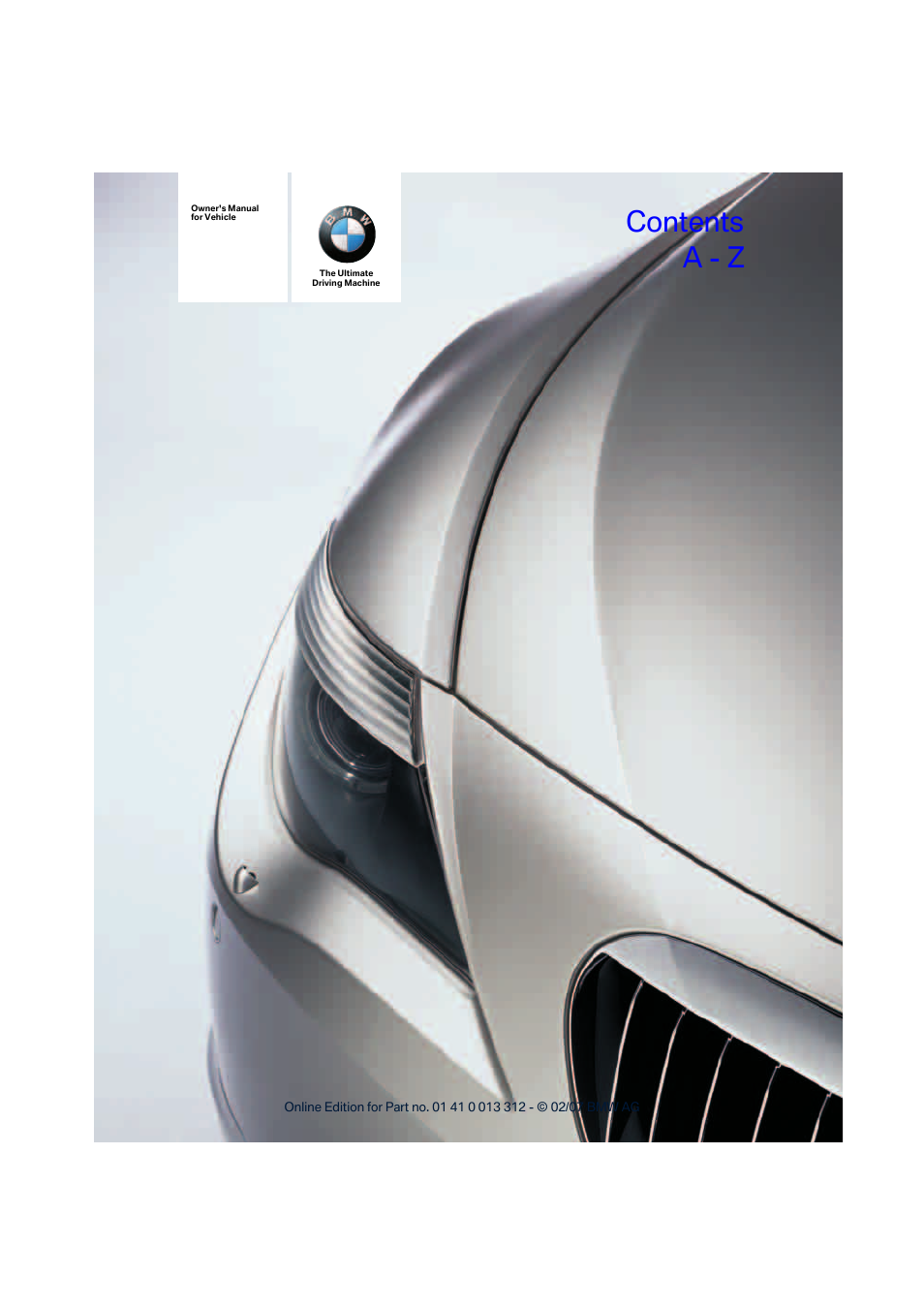 BMW 650i Convertible 2007 User Manual | 254 pages