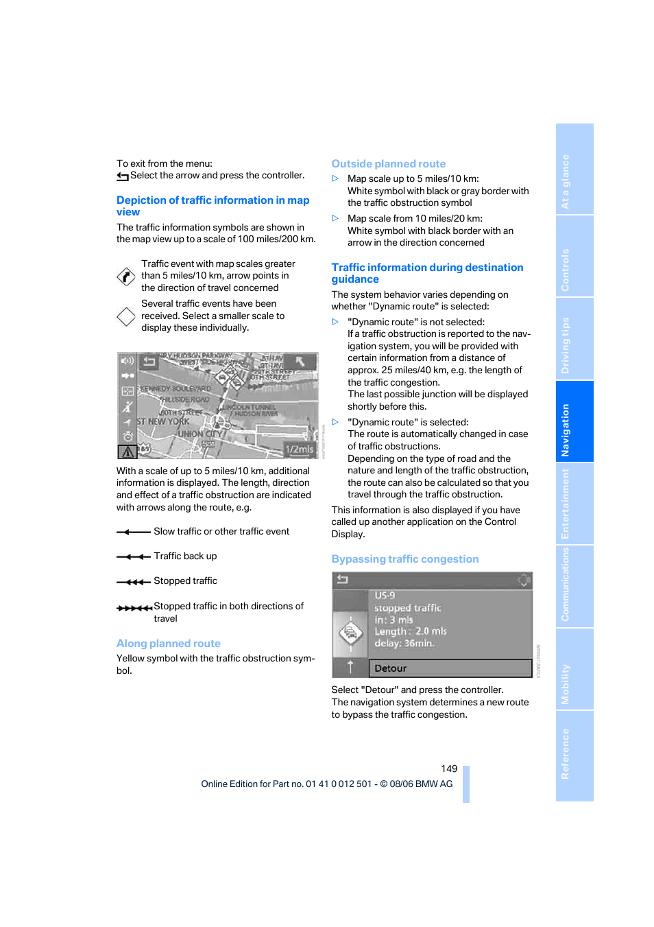 BMW X5 3.0si SAV 2007 User Manual | Page 151 / 272