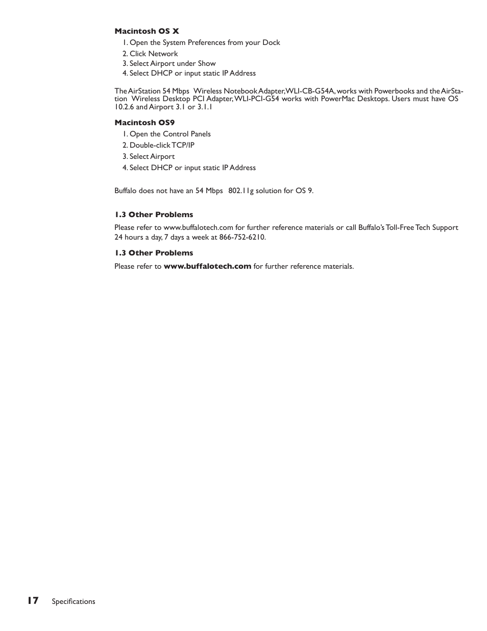 Buffalo Technology Buffalo AirStation G54 WLA-G54C User Manual | Page 18 / 22