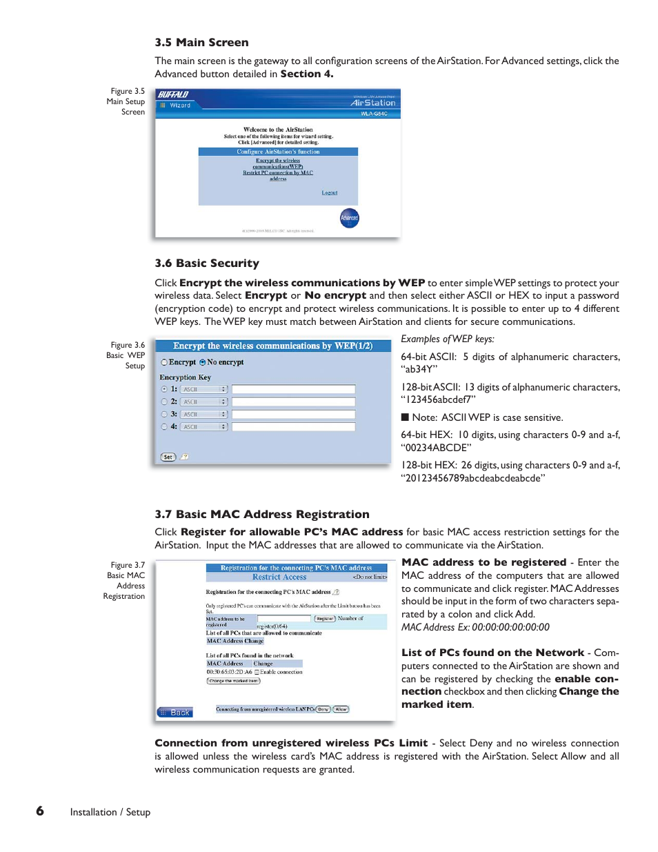 Buffalo Technology Buffalo AirStation G54 WLA-G54C User Manual | Page 7 / 22