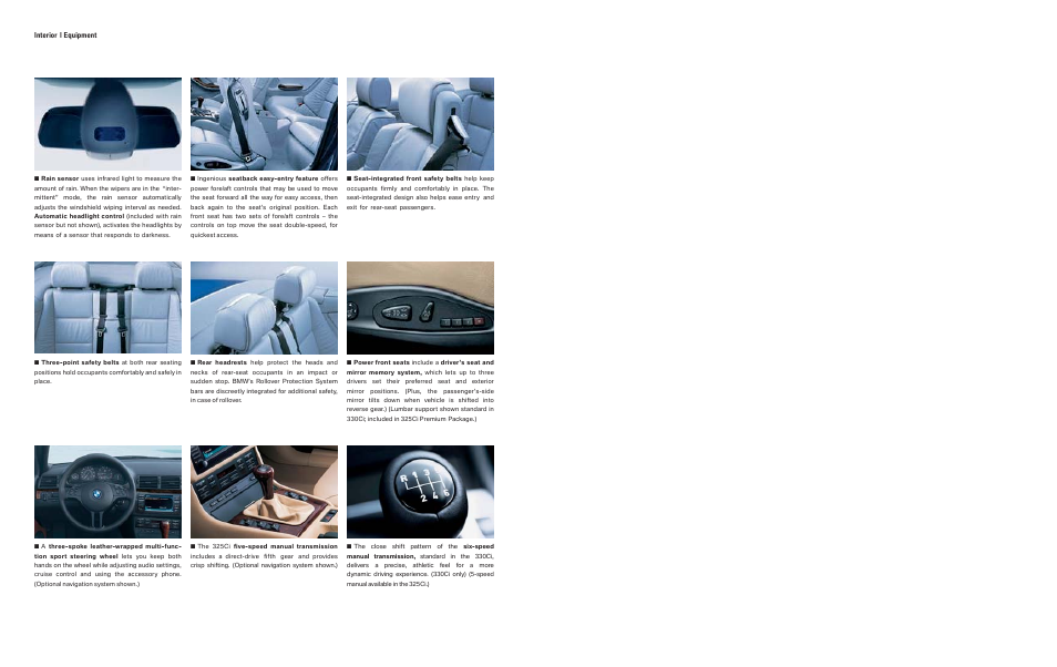 BMW 325Ci Convertible 2006 User Manual | Page 7 / 14