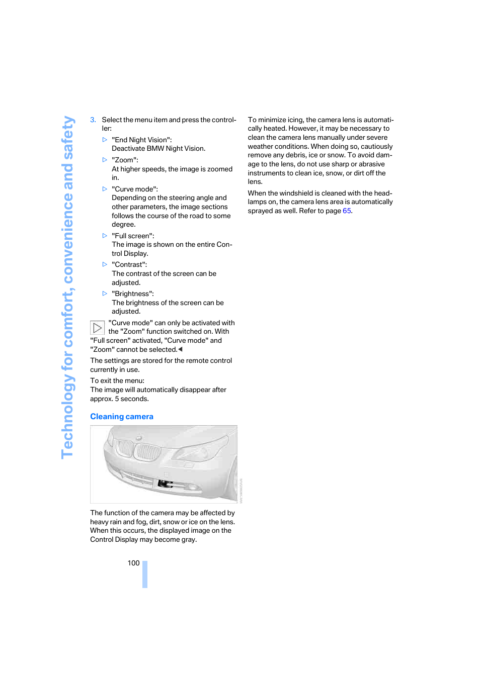 BMW 525xi Sedan 2006 User Manual | Page 102 / 259