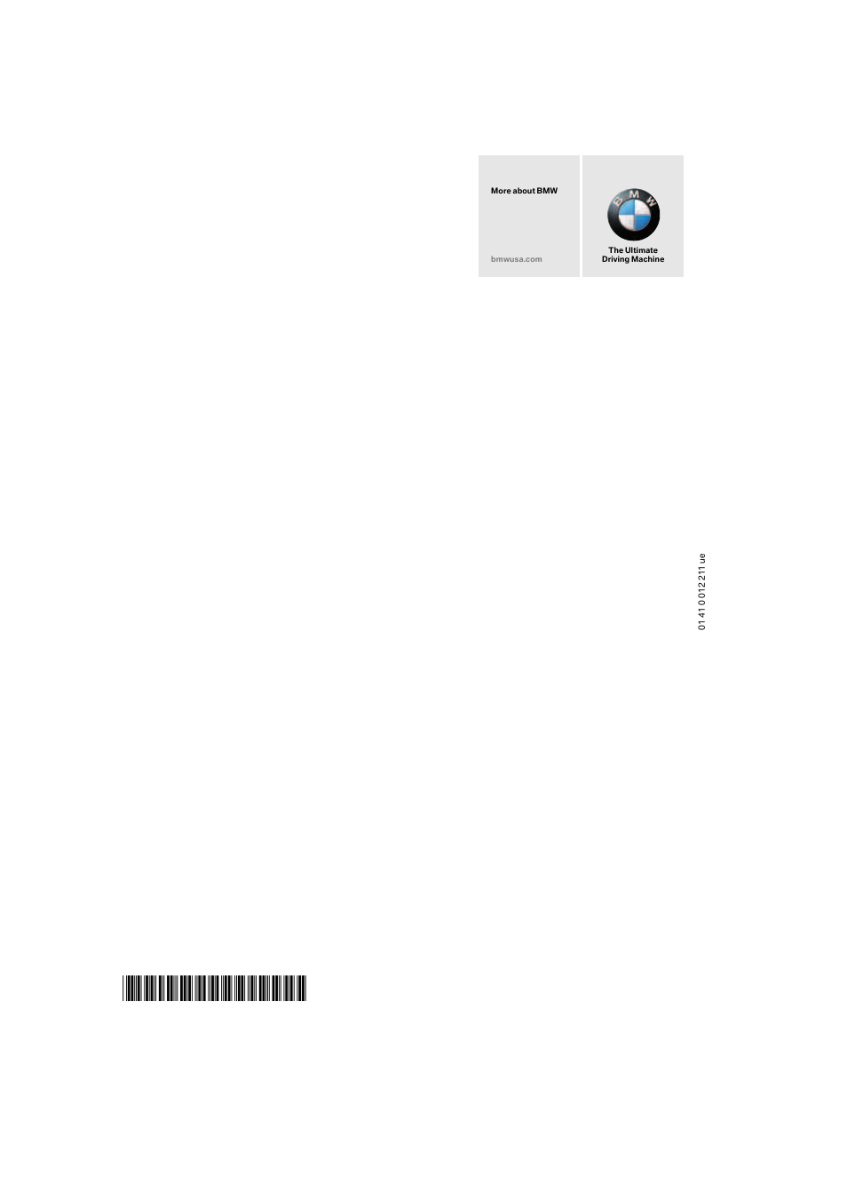 BMW 525xi Sedan 2006 User Manual | Page 258 / 259