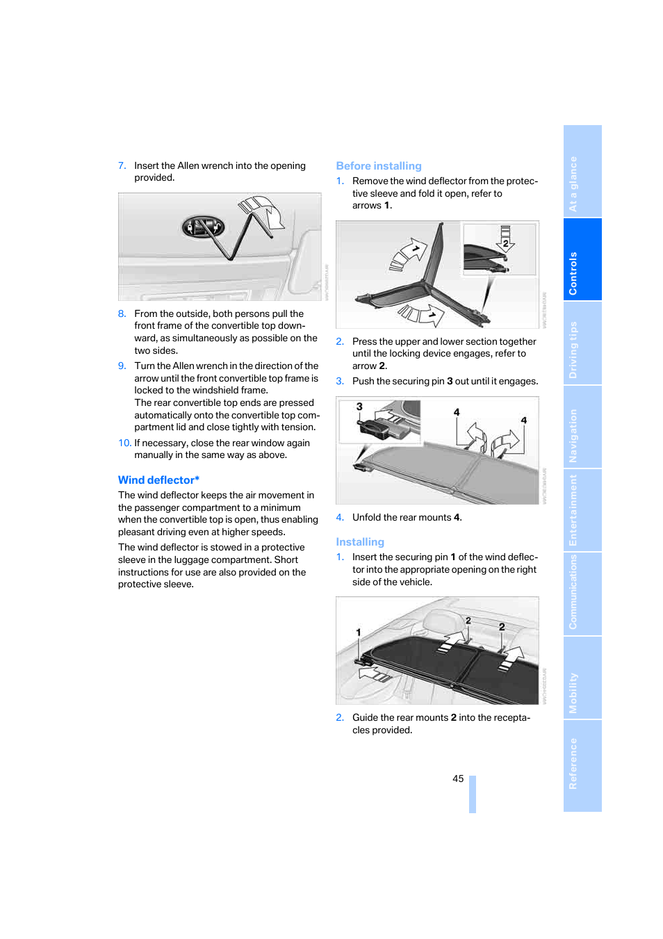 BMW 650i Coupe 2006 User Manual | Page 46 / 236