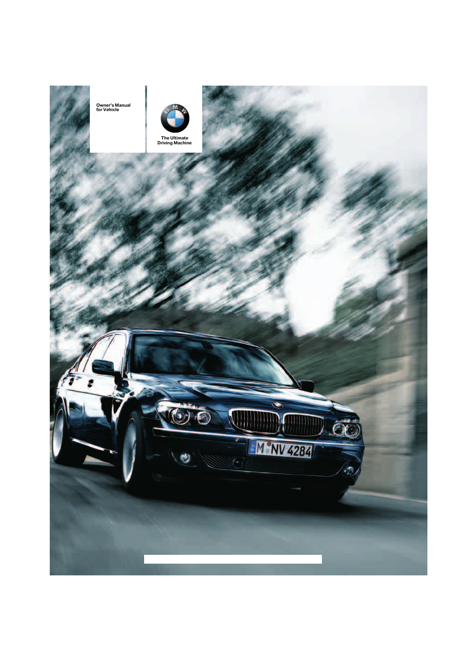 BMW 750i Sedan 2006 User Manual | 247 pages