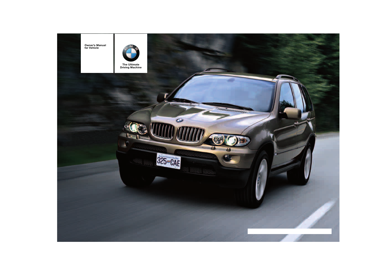 BMW X5 3.0i SAV 2006 User Manual | 202 pages