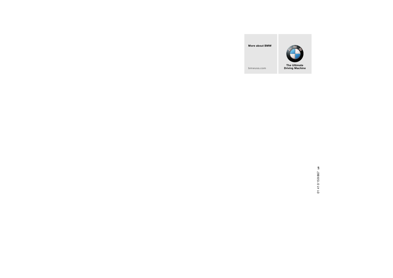 BMW X5 3.0i SAV 2006 User Manual | Page 201 / 202