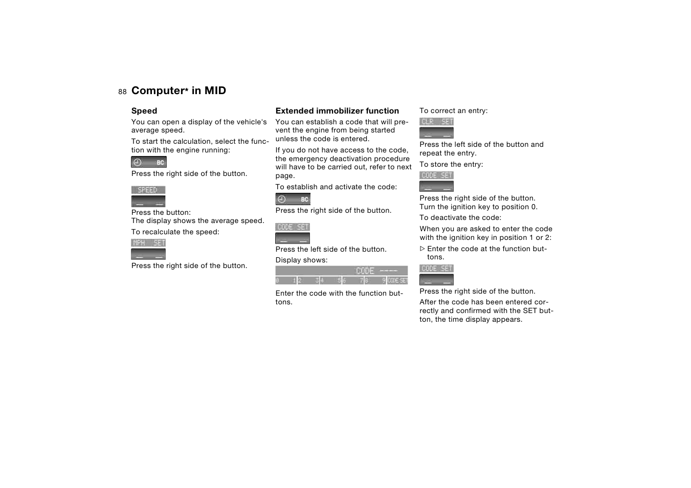 Computer | BMW X5 3.0i SAV 2006 User Manual | Page 88 / 202